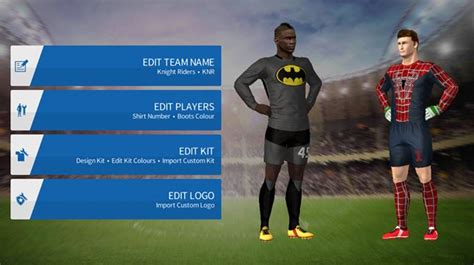 Dream League Soccer Superhero Kits and Logos 512x512 URL.